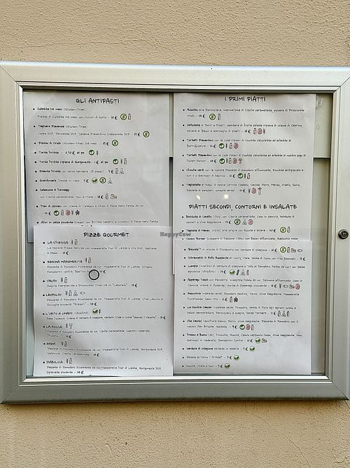 Menu  at Umami Gastrobar in Parma