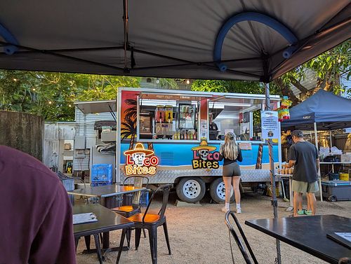 Taco food truck at Loco Bites in Airlie Beach