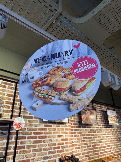 Veganism is being promoted   at BackWerk in Moers