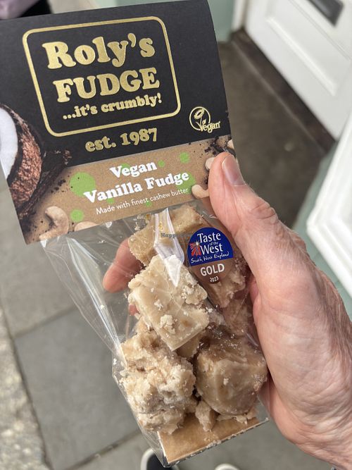 Vanilla was v goodd  at Roly’s Fudge Pantry in Totnes