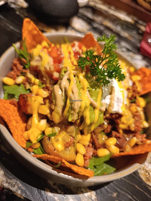 Vegane Nachobowl at Café SUEZZO in Schwetzingen