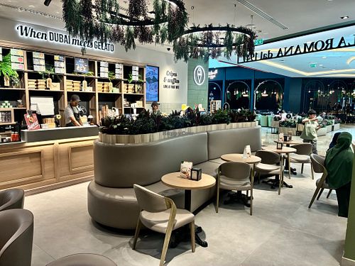 Interior  at Gelateria La Romana - Festival City Mall in Dubai