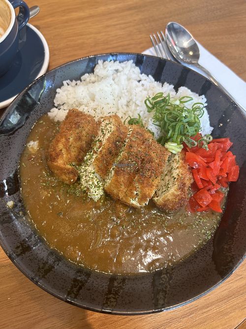 Vegan Tofu Katsu Curry  at Operator San in Melbourne