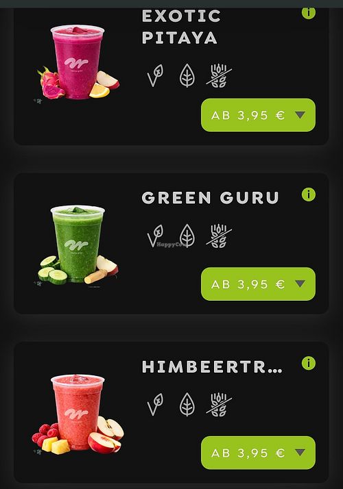 smoothie at Immergrün Chemnitz in Chemnitz