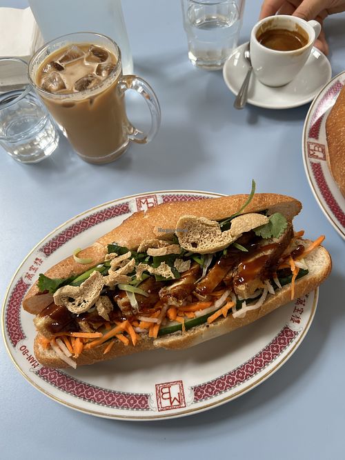 Tofu & Mushroom Bahn Mi  at Good Days Hot Bread in Brunswick