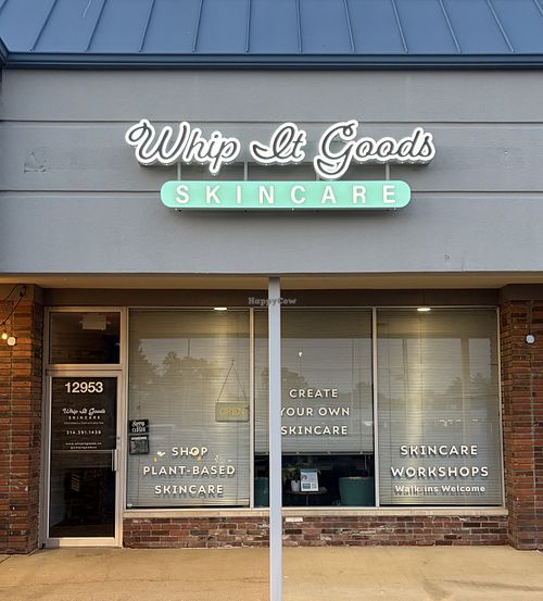 storefront!  at Whip It Goods Skincare in Creve Coeur