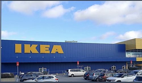 Front entrance  at IKEA Wilrijk in Antwerpen