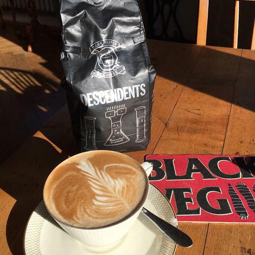 Cappuccino at Black Veg in Bonn