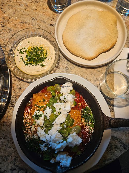 Szakszuka (vegan) at Restauracja Nadzieja in Poznan