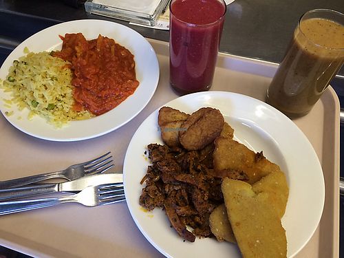 fried cashew cheeze!! at Vega City in Budapest