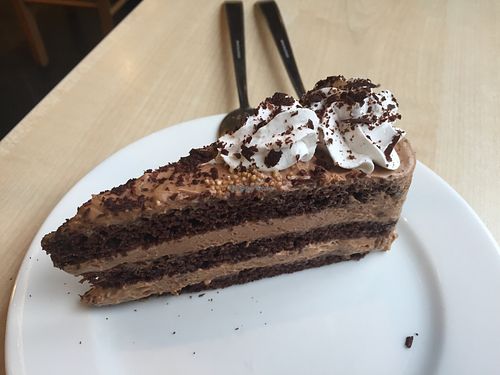Toffee cake at Vega City in Budapest