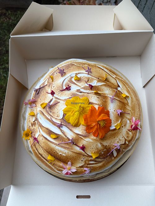 Cheesecake ananas at Vaiggie Soul in Tahiti