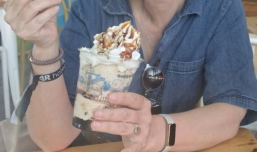 Caramel Vegan Sundae at Ben & Jerry's Salou in Salou