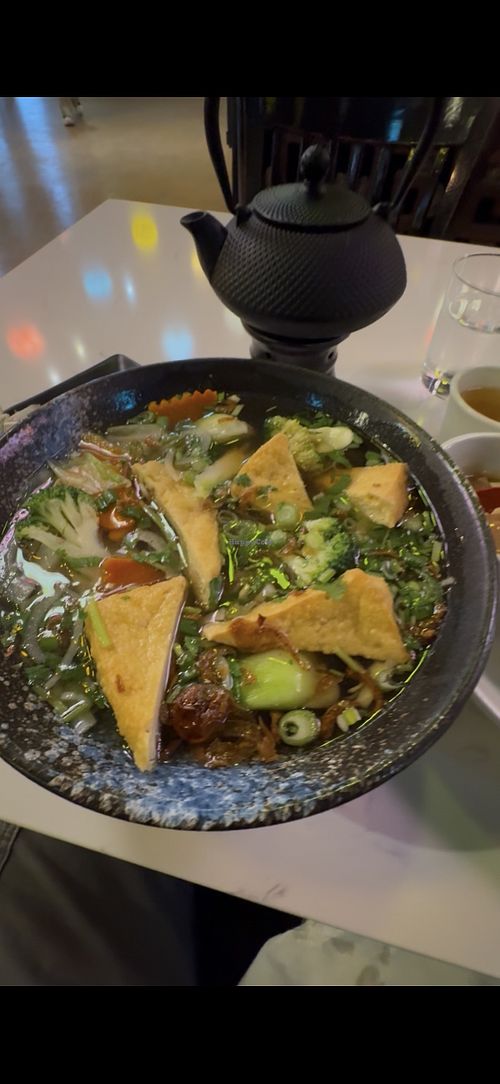 Vegan Tofu Pho  at Green Papaya Vietnamese Cuisine in Longview