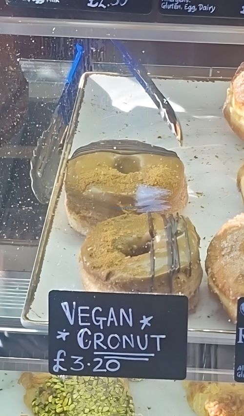 Vegan cronut at Barbakan Wilmslow in Wilmslow