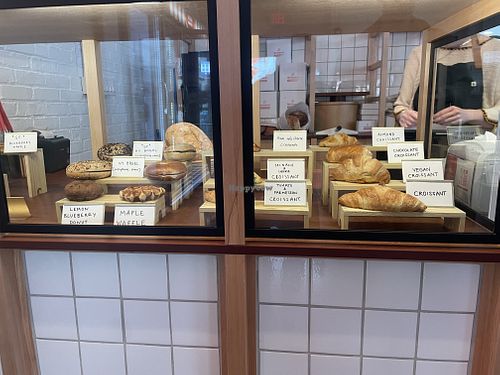 Vegan croissant and breads.  at Wildgrain Bakehouse in Somerville
