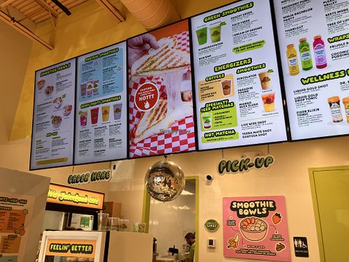 Menu  at JuiceLand in San Antonio
