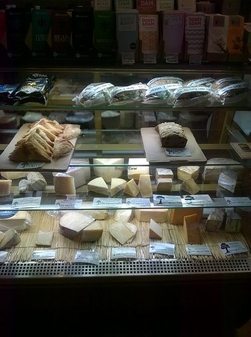 Deli counter at The Honey Tree in Newcastle Upon Tyne