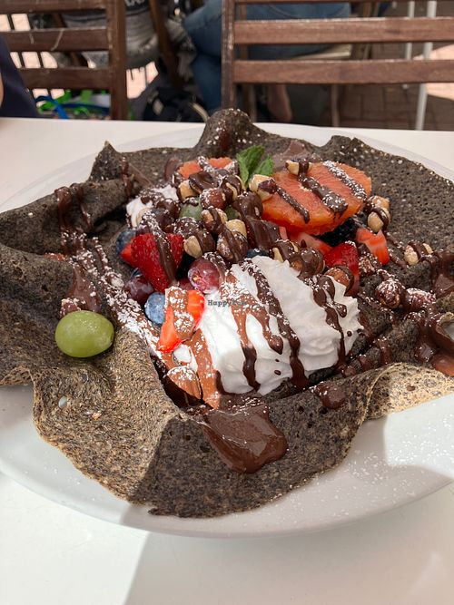 Buckwheat crepe
 at Under the High Wheel in Edmonton