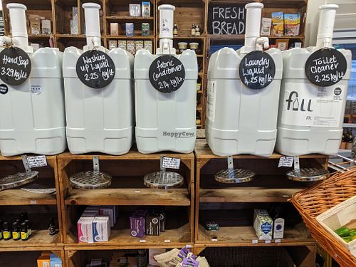 refill station at McCall's Organics in Manchester