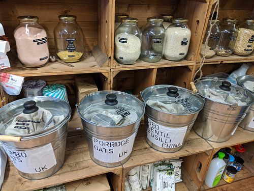 bulk foods at McCall's Organics in Manchester