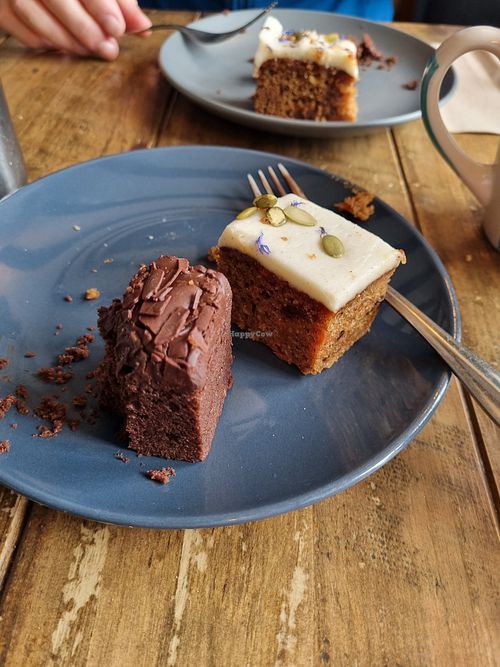 Fantastic choice of cakes! at Harbour House Coffee Shop in Porlock