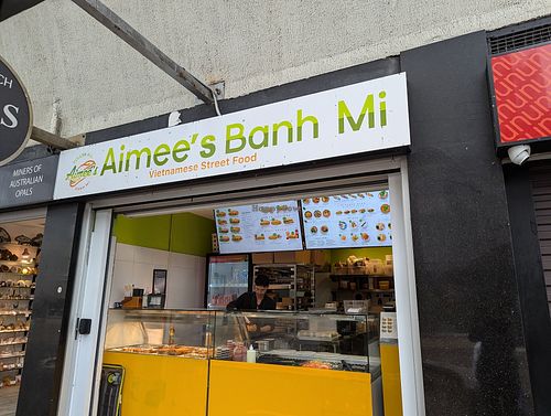 Outside at Aimee's Banh Mi in Bondi Beach