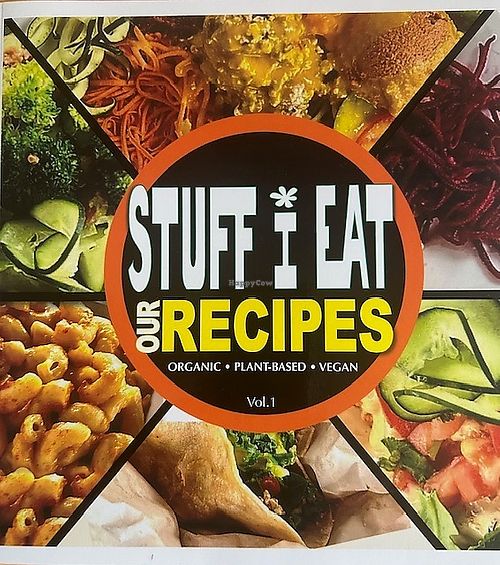 RECIPE BOOK! available at restaurant and ebook online! at Stuff I Eat in Inglewood