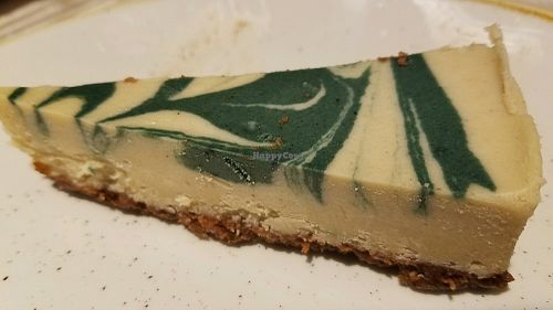 money cheezecake at Tanya's Cafe in South West London