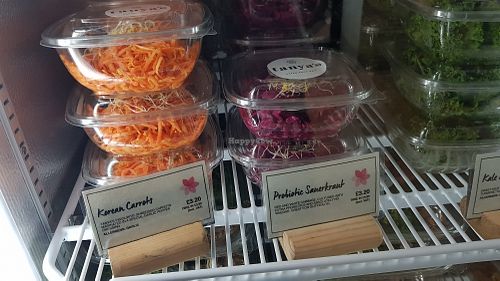 Overpriced salad at Tanya's Cafe in South West London