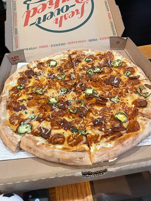 Good Trouble pie  at Protest Pizza + Bar in Washington