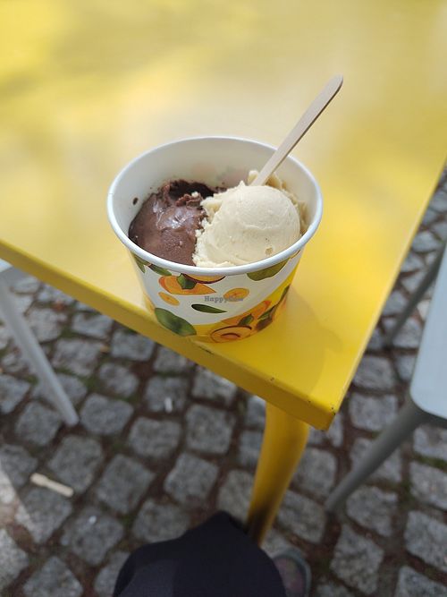 Salted peanut und chocolate at Konfetti - Café und Bistro in Leipzig