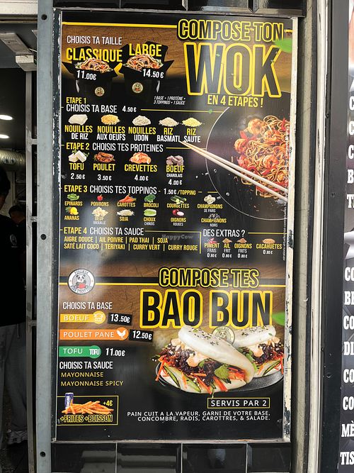 Menu 2/2 at PokeWok Asian Street Food in Beausoleil
