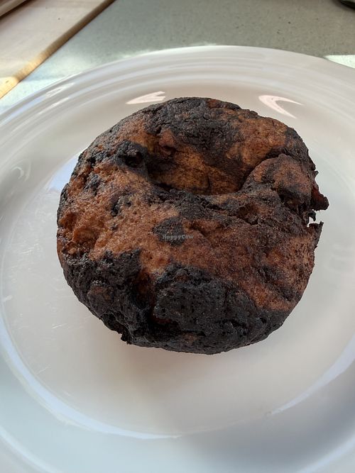 Chocolate bagel   at Good & Friendly Kitchen in Petaluma