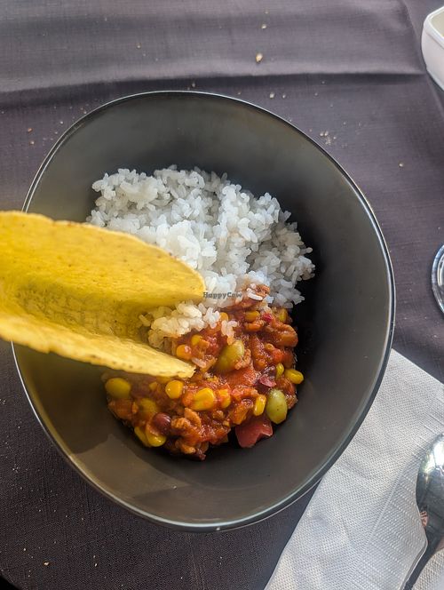 Chile sin carne at Höllsteiner Hof in Steinen