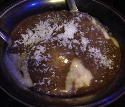 banana ice cream at Pizza Vegana - Fitz Roy in Buenos Aires