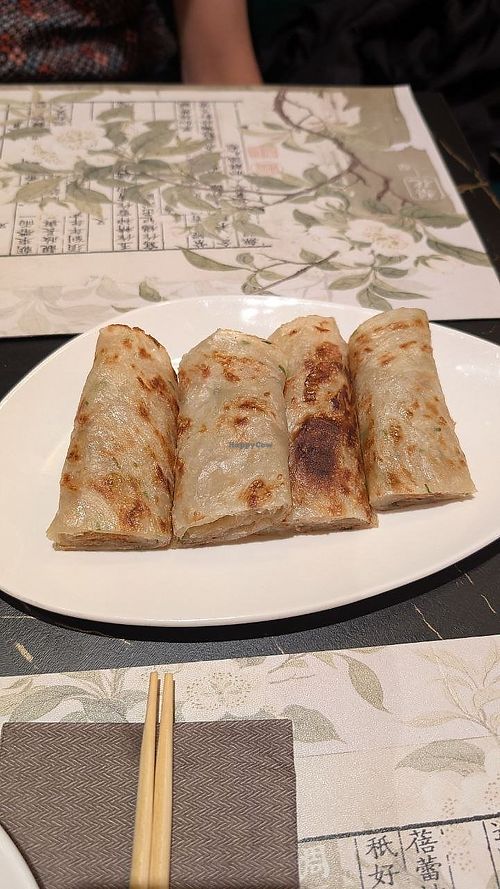 Scallion pancake at Meishimeike-Anatra alla pechinese Torino in Turin