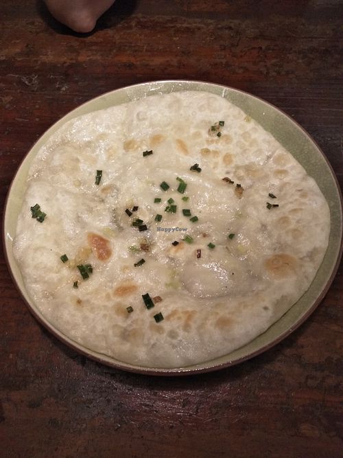 Chinese chive bread at Mood Food Energy Cafe in Yangshuo