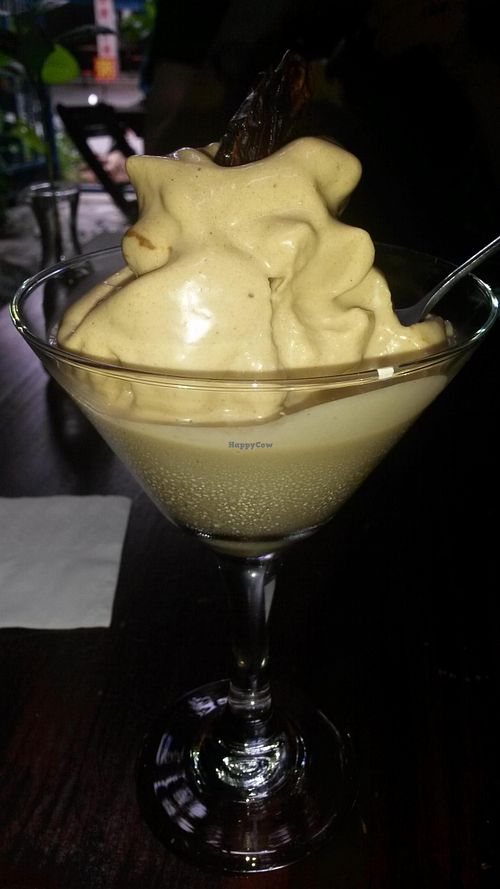 Vegan desert at Mood Food Energy Cafe in Yangshuo