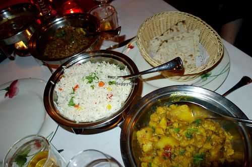 Vegan dishes @ Maharani at Maharani in The Hague