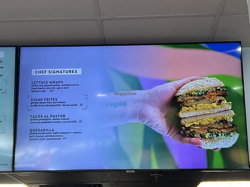 Chef specials   at LULU GREEN in Cambridge