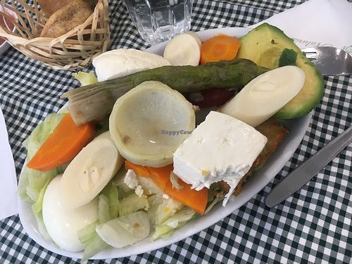 Antipasto Naturina Salad at El Naturista - Huerfanos in Santiago