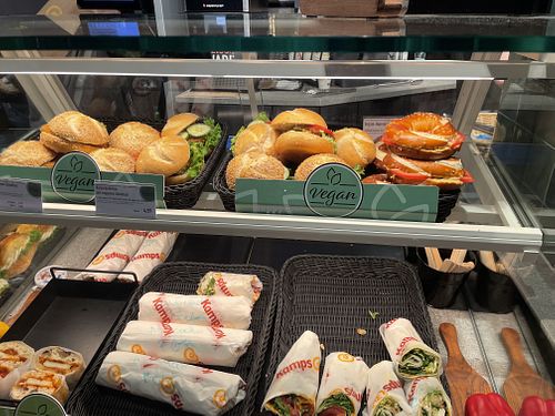 Good vegan offer  at Kamps my Deli in Cologne