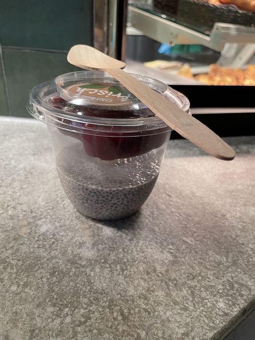 Chia pudding   at Kamps my Deli in Cologne
