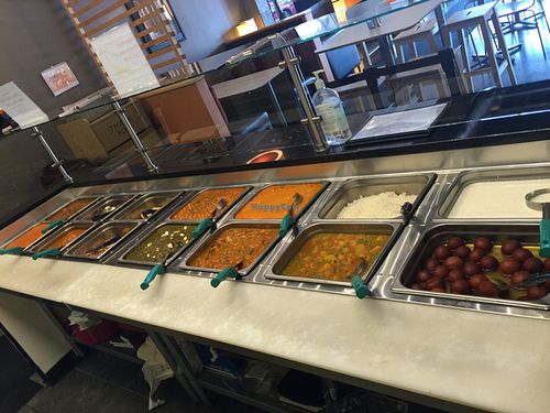 Hurry Curry counter  at India Bistro in Plainfield