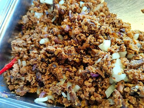 Mushroom Sisig at Gulay Corner - Legazpi City in Albay