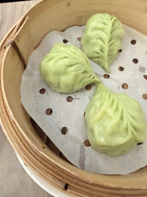 Vegetable dumpling steamed   at Dumpling Story - Fillmore in San Francisco