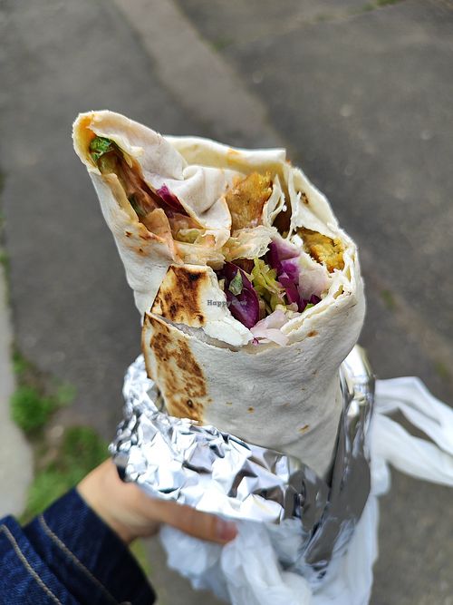 Vegan durum, yummy at Nazar Döner Pizza Kebab Haus in Dresden