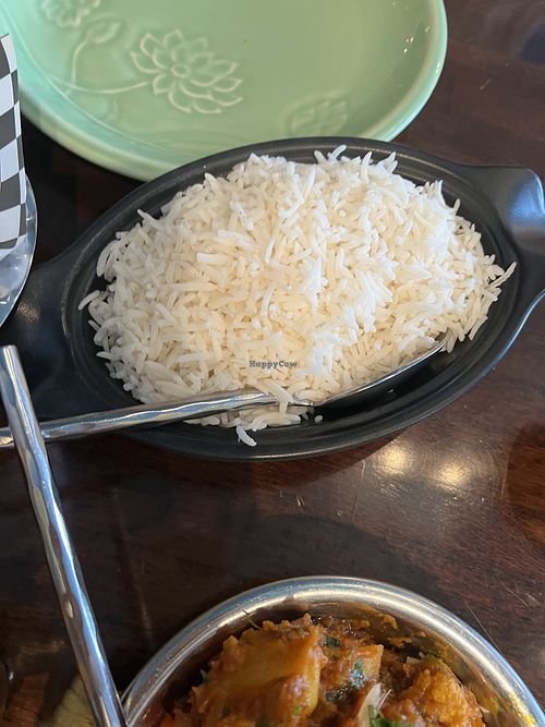 Rice (vegan)  at Hariyali Express Indian Cuisine & Bar in Vancouver