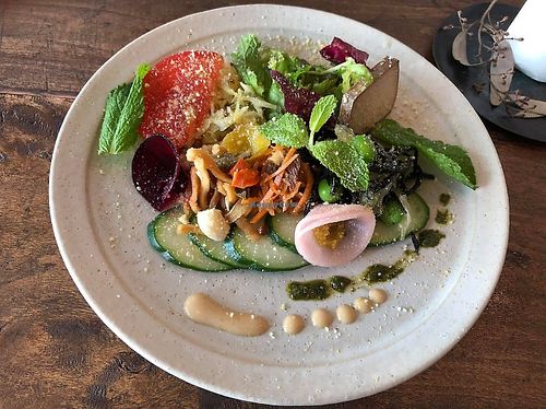 salad at Panchavati in Shizuoka